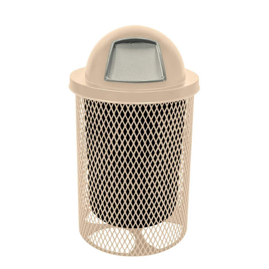 Dome Lid Commercial Trash Receptacles