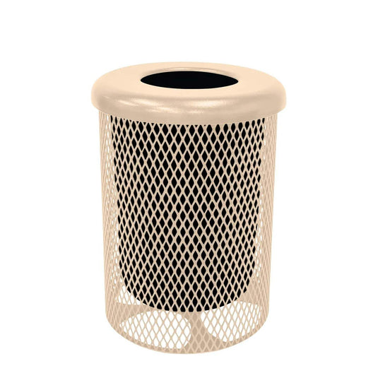 Flat Lid Commercial Trash Receptacles