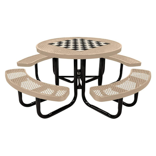 Game-Edition Square & Round Outdoor Picnic Table