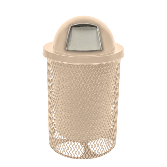 Weatherproof Metal Outdoor Trash Receptacles