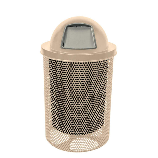 Dome Lid Commercial Trash Receptacles
