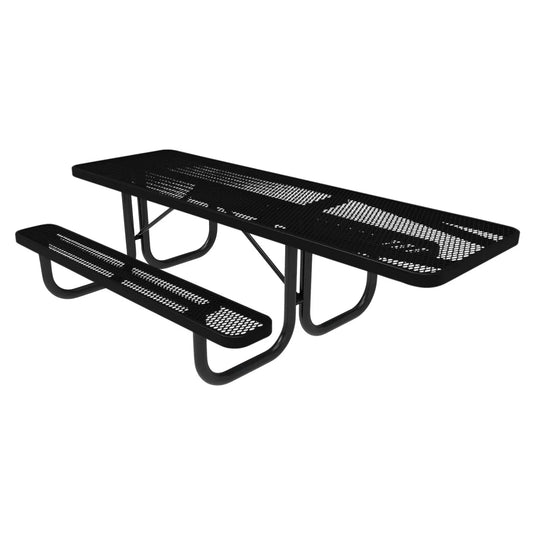One-End ADA-Accessible Weatherproof Rectangular Outdoor Picnic Table