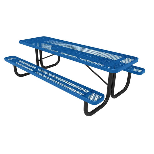 8 FT Commercial Rectangular Outdoor Picnic Table