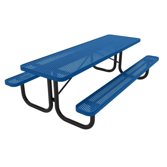 8 FT Commercial Rectangular Outdoor Picnic Table