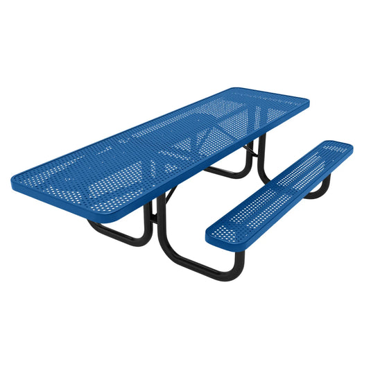 One-End ADA-Accessible Weatherproof Rectangular Outdoor Picnic Table