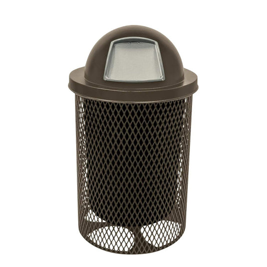Dome Lid Commercial Trash Receptacles