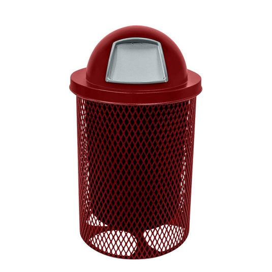 Dome Lid Commercial Trash Receptacles