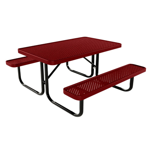 4 FT Rectangular Kids Picnic Table