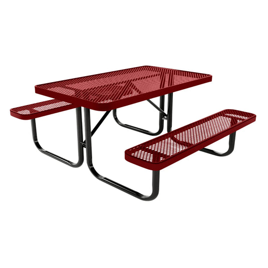 4 FT Rectangular Kids Picnic Table