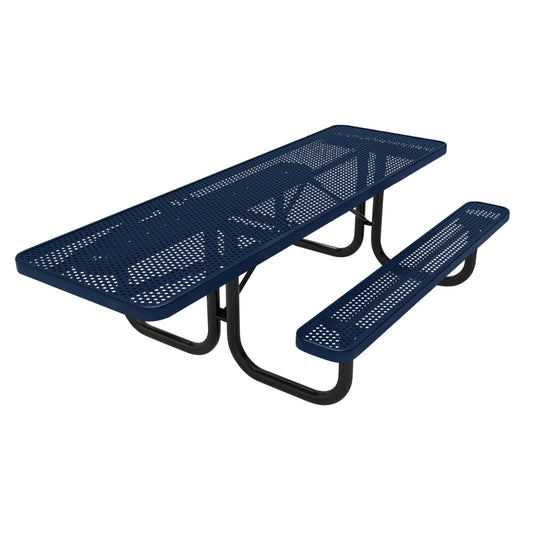 One-End ADA-Accessible Weatherproof Rectangular Outdoor Picnic Table