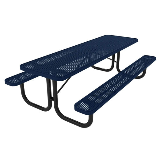 8 FT Commercial Rectangular Outdoor Picnic Table