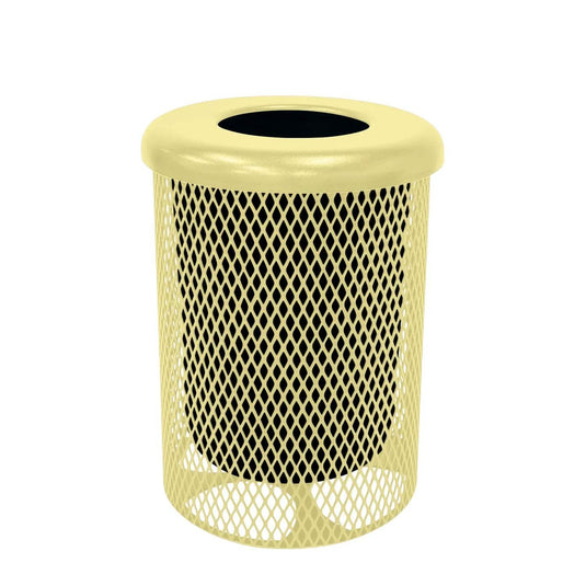Flat Lid Commercial Trash Receptacles