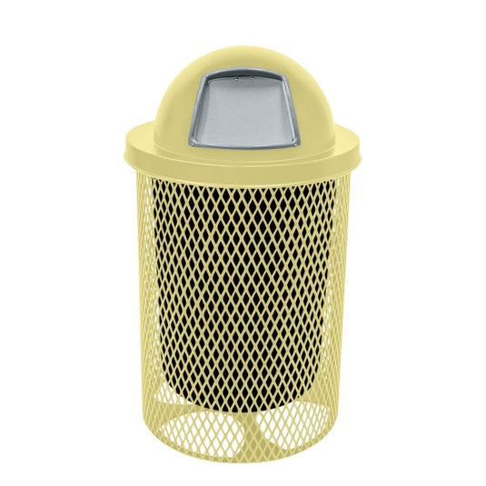 Dome Lid Commercial Trash Receptacles