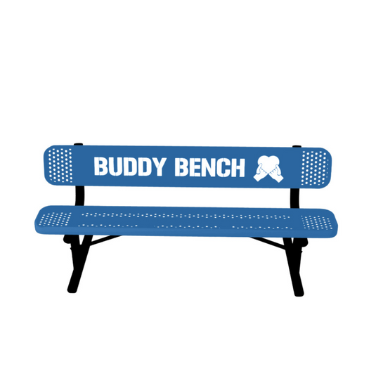 Park & Playground Buddy Bench with Portable Frame