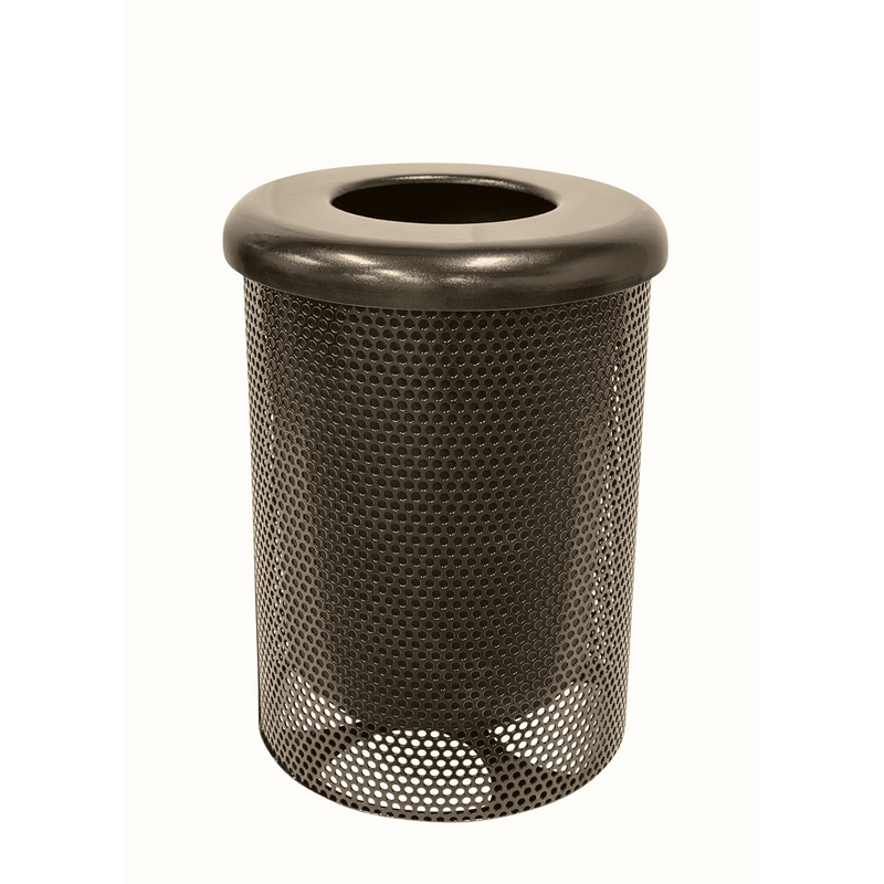 Load image into Gallery viewer, Weatherproof Metal Outdoor Trash Receptacles
