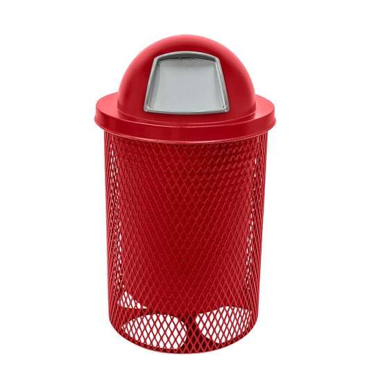 Weatherproof Metal Outdoor Trash Receptacles