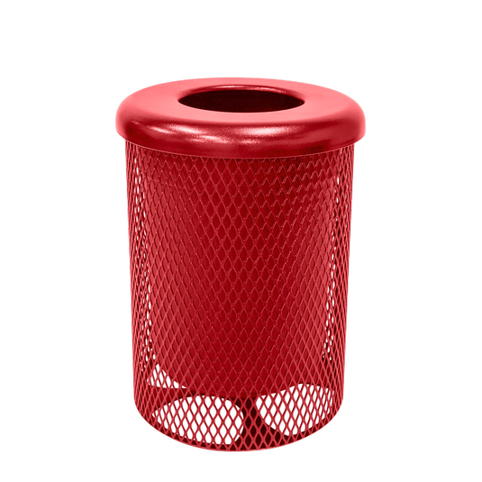 Weatherproof Metal Outdoor Trash Receptacles