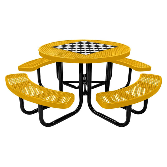 Game-Edition Square & Round Outdoor Picnic Table