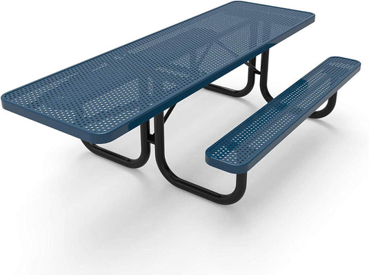 ADA-Accessible Weatherproof Rectangular Outdoor Picnic Tables - Coated Outdoor Furniture