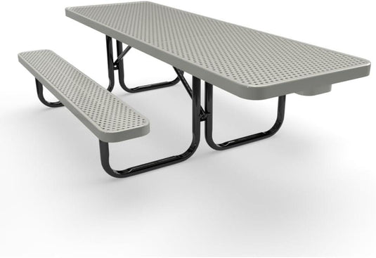 ADA-Accessible Weatherproof Rectangular Outdoor Picnic Tables - Coated Outdoor Furniture