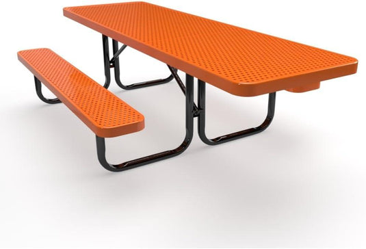 ADA-Accessible Weatherproof Rectangular Outdoor Picnic Tables - Coated Outdoor Furniture