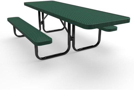 ADA-Accessible Weatherproof Rectangular Outdoor Picnic Tables - Coated Outdoor Furniture