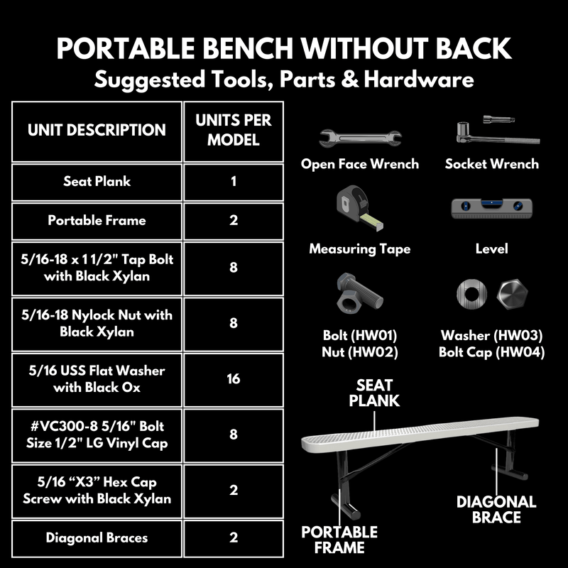 Load image into Gallery viewer, Expanded Metal Park Bench with Portable Frame - Coated Outdoor Furniture
