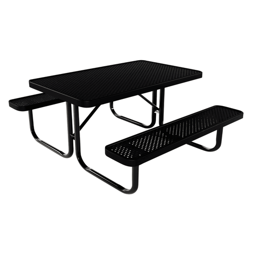 Kids Rectangular Picnic Table – Safe and Durable Outdoor Fun - Coated Outdoor Furniture