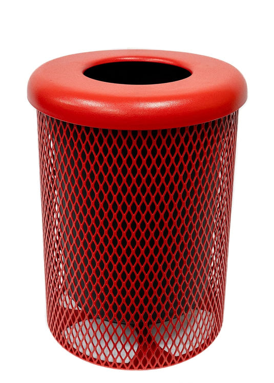 Weatherproof Metal Outdoor Trash Receptacles