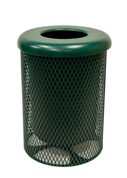 Weatherproof Metal Outdoor Trash Receptacles