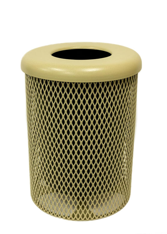 Weatherproof Metal Outdoor Trash Receptacles