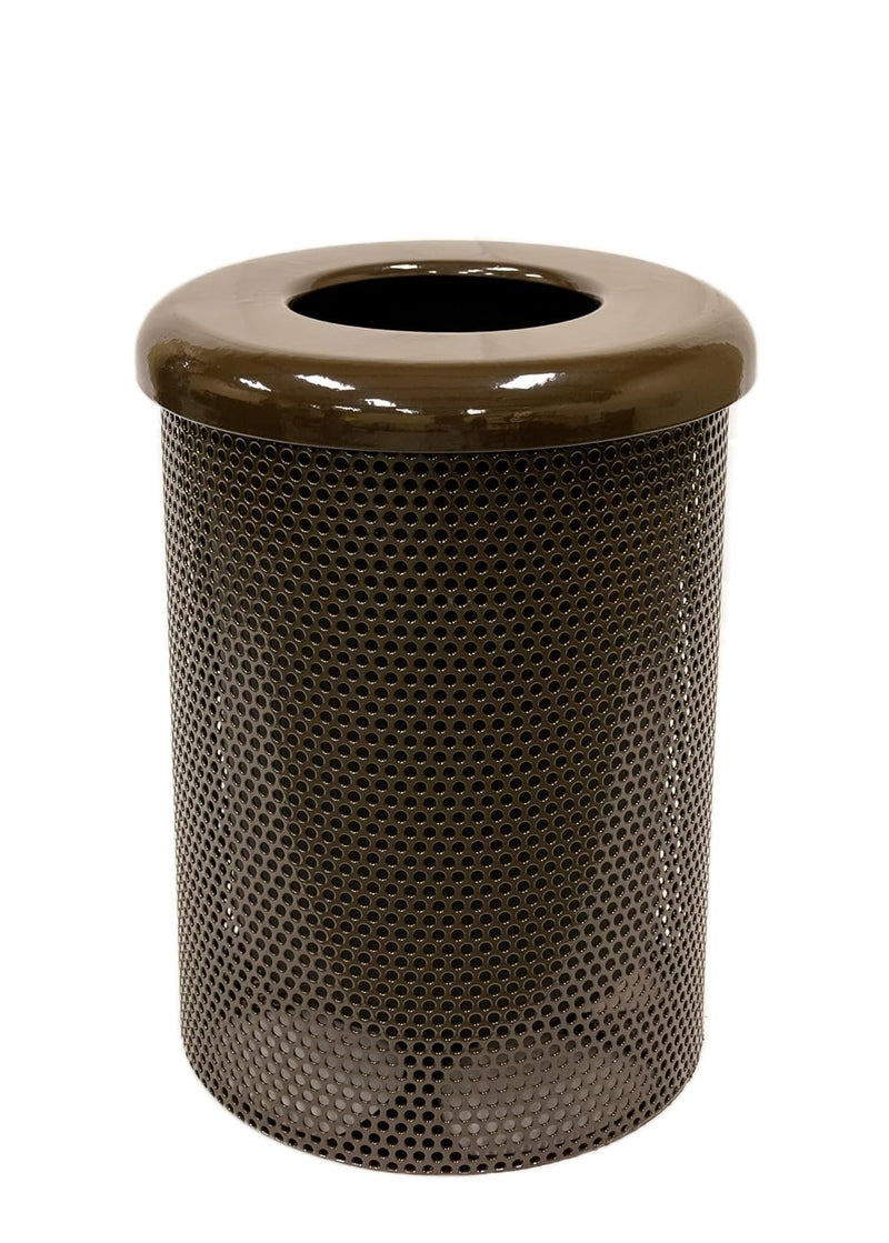 Load image into Gallery viewer, Weatherproof Metal Outdoor Trash Receptacles
