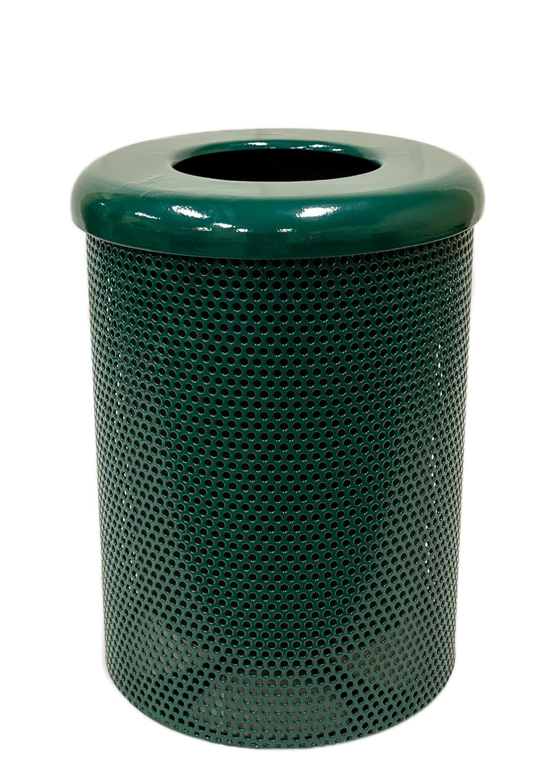 Load image into Gallery viewer, Weatherproof Metal Outdoor Trash Receptacles
