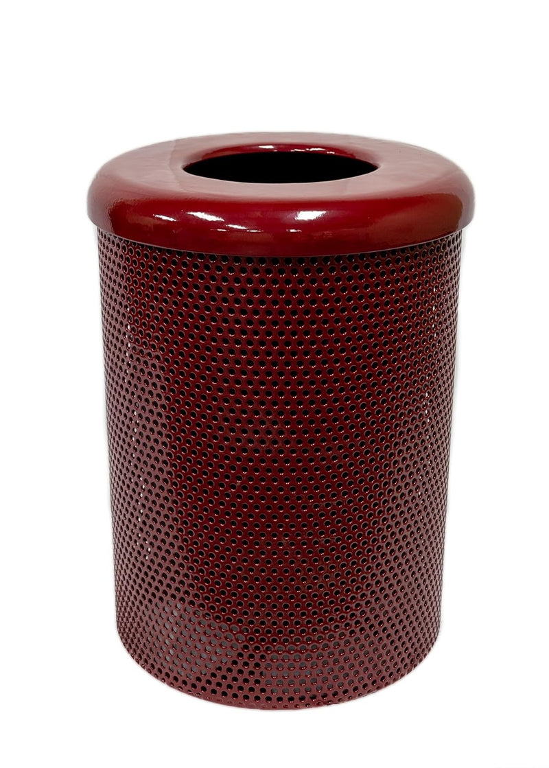 Load image into Gallery viewer, Weatherproof Metal Outdoor Trash Receptacles
