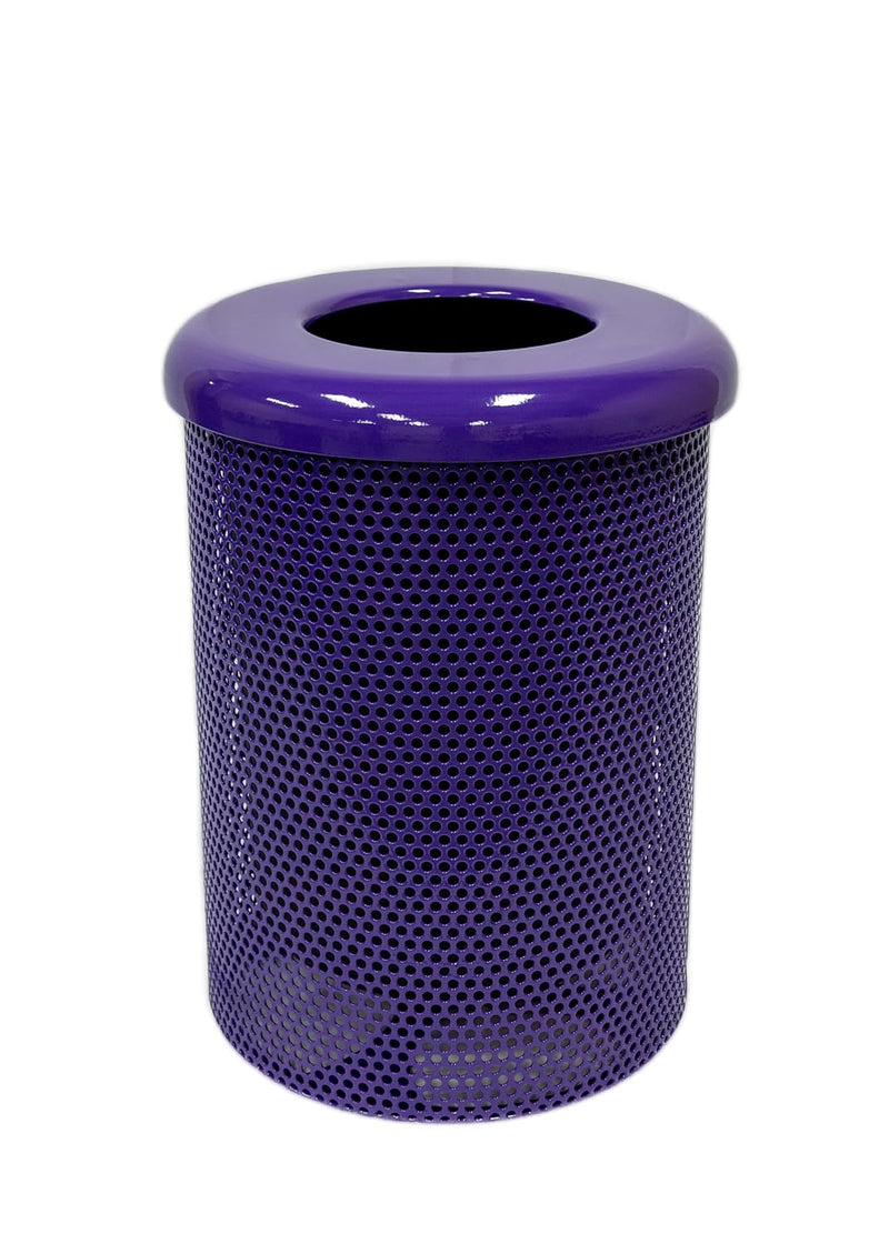 Load image into Gallery viewer, Weatherproof Metal Outdoor Trash Receptacles
