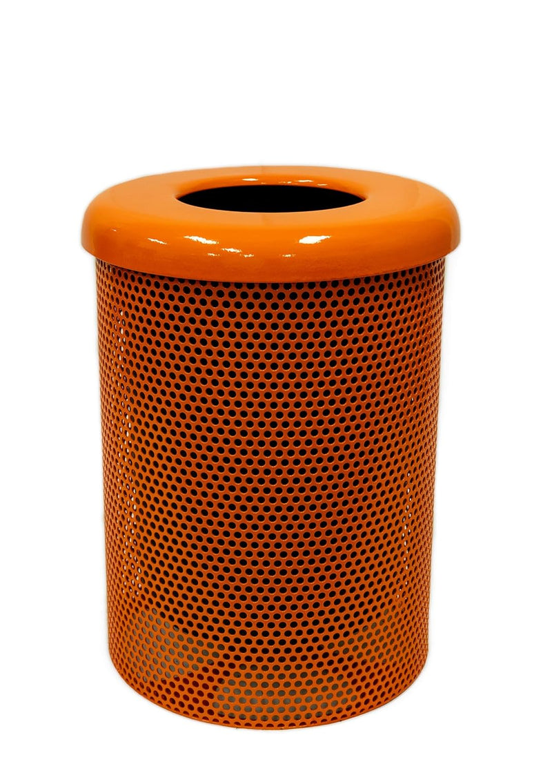 Load image into Gallery viewer, Weatherproof Metal Outdoor Trash Receptacles
