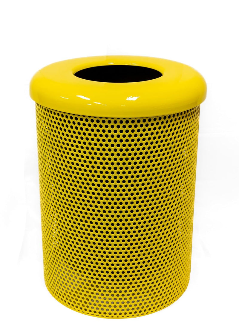 Load image into Gallery viewer, Weatherproof Metal Outdoor Trash Receptacles
