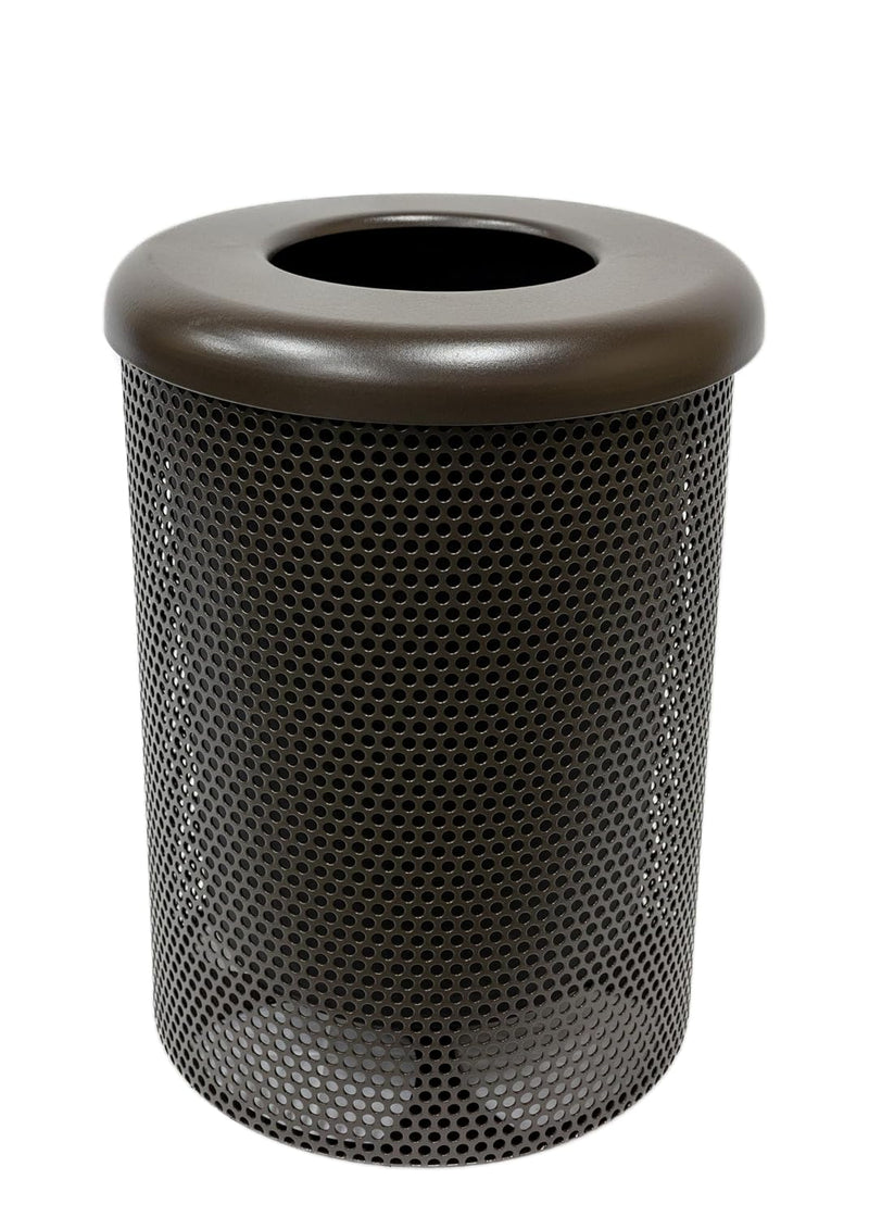 Load image into Gallery viewer, Weatherproof Metal Outdoor Trash Receptacles
