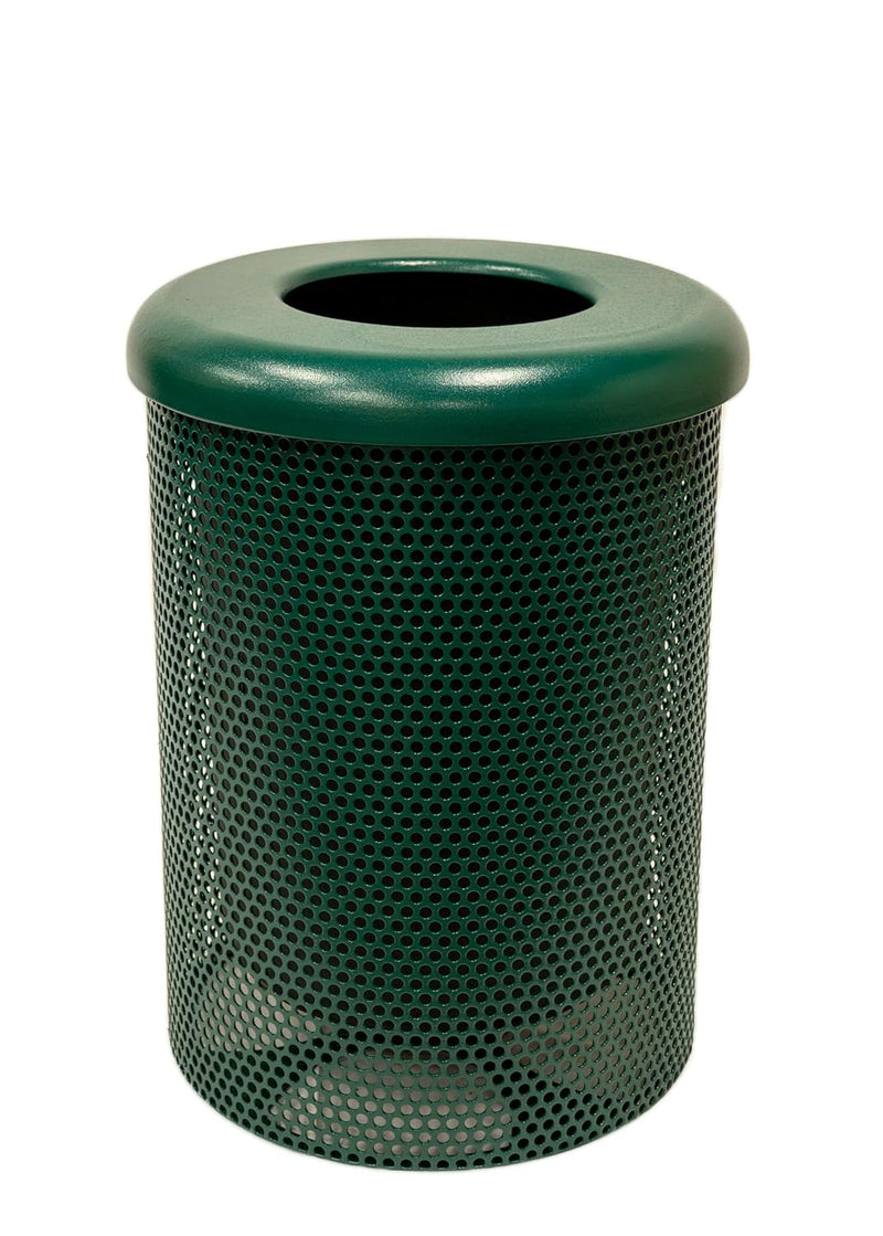 Load image into Gallery viewer, Weatherproof Metal Outdoor Trash Receptacles
