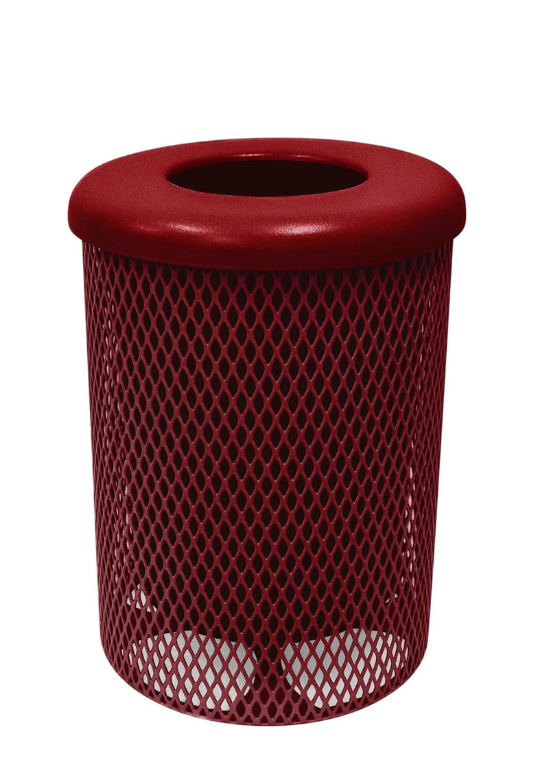 Load image into Gallery viewer, Weatherproof Metal Outdoor Trash Receptacles
