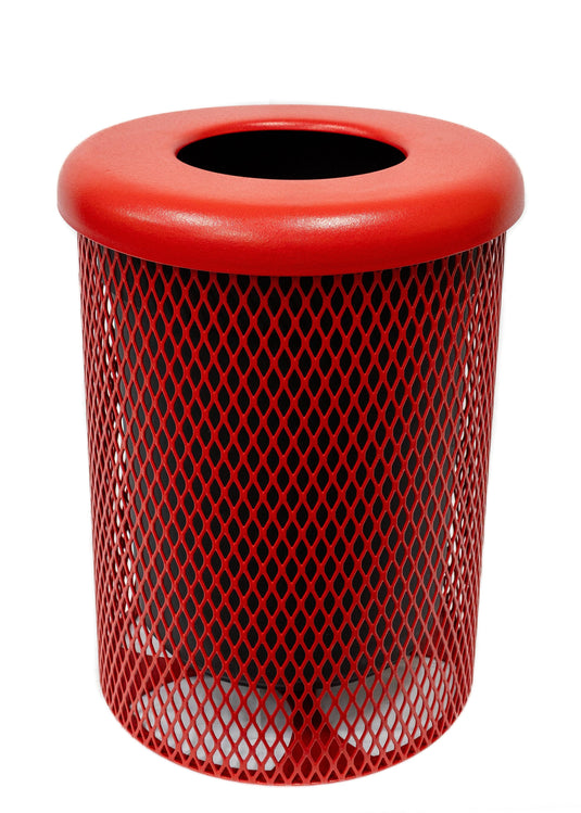 Trash Receptacles - Coated Outdoor Furniture