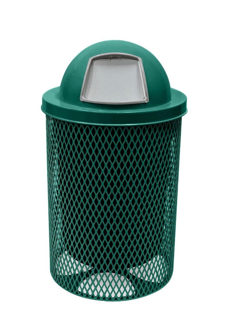 Load image into Gallery viewer, Weatherproof Metal Outdoor Trash Receptacles
