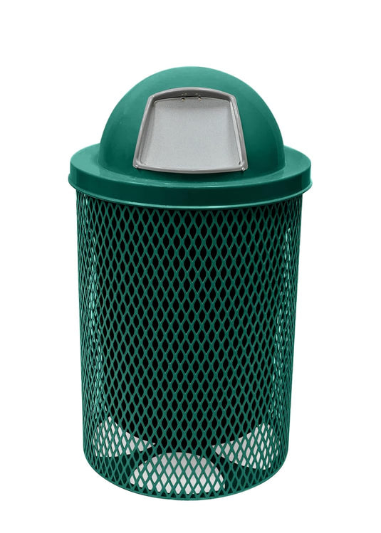 Weatherproof Metal Outdoor Trash Receptacles