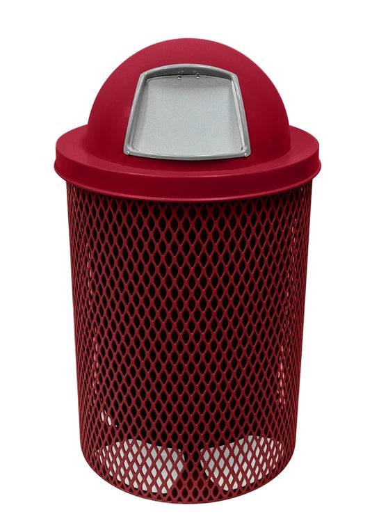 Weatherproof Metal Outdoor Trash Receptacles