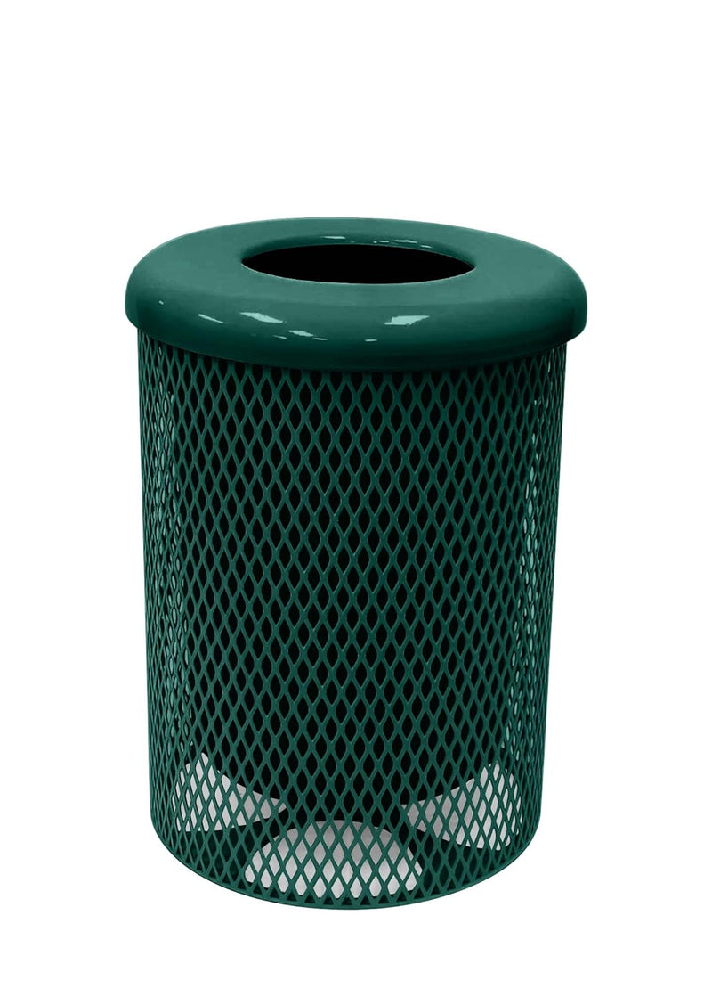 Load image into Gallery viewer, Weatherproof Metal Outdoor Trash Receptacles
