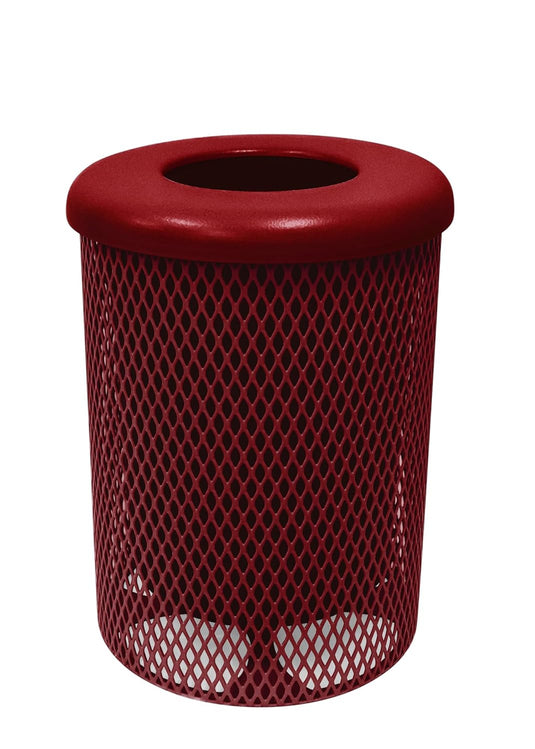 Weatherproof Metal Outdoor Trash Receptacles