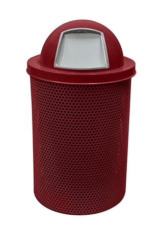 Load image into Gallery viewer, Weatherproof Metal Outdoor Trash Receptacles
