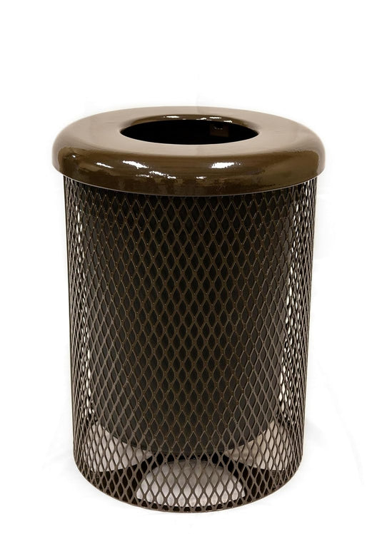 Weatherproof Metal Outdoor Trash Receptacles