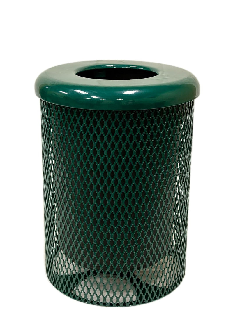 Load image into Gallery viewer, Weatherproof Metal Outdoor Trash Receptacles
