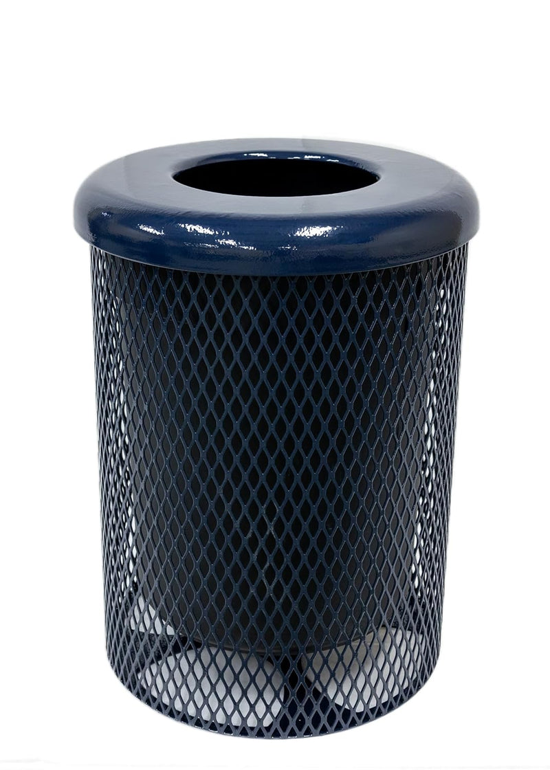 Load image into Gallery viewer, Weatherproof Metal Outdoor Trash Receptacles
